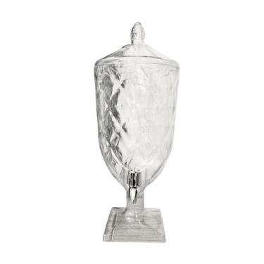 Imagem de Suqueira Jarra Cristal Acrílico Diamond Água Suco 4,5L - Xplast