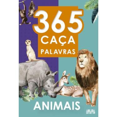 Imagem de Livro - 365 caça-palavras - Animais
