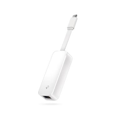 Imagem de Adaptador Rede TP-Link UE300C USB 3.0 Tipo-C para RJ45 Ethernet Gigabit 1000Mbps Plug and Play Compacto