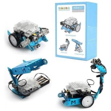 Imagem de Kit Makeblock Interactive Light & Sound – Expansão 3-em-1 com Sensores de Luz e Som, LED RGB para mBot, Robótica Educacional STEM Azul