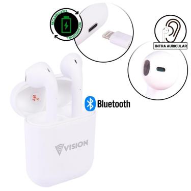 Imagem de Fone de Ouvido sem fio Bluetooth 5.0 Color - Tudo em Caixa