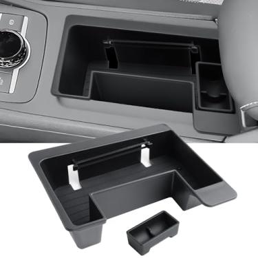 Imagem de CDEFG Para 2025 Volkswagen Tiguan Center Console Organizer, para 2025 VW Tiguan Middle Console Organizer Tray with Coin Holder Armrest Storage Box for 2025 VW Tiguan Accessories