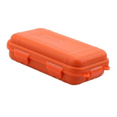 Imagem de Cryfokt Caixa de Armazenamento à Prova D'água à Prova de Choque para Sobrevivência Ao Ar Livre, Caixa Portátil Selada para Camping, Caminhadas, Pesca, 2 Cores e 2 Tamanhos (Tamanho grande)