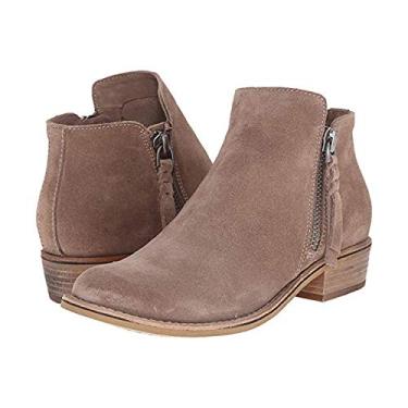 Imagem de Bigfanshu Botas femininas de cano curto e botinhas woshoes 2019 outono e inverno cabeça redonda Europa tamanho grande, Damasco, 38 M EU