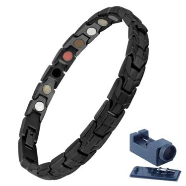 Imagem de Pulseira magnética de titânio para mulheres joias magnéticas