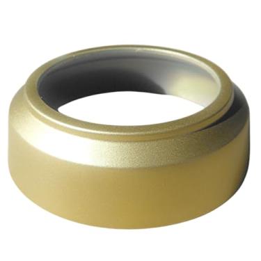 Imagem de Prolongador de Canopla Dourado para Registros 20mm, ABS Premium, 1 1/4" e 1 1/2", Acabamento Metálico