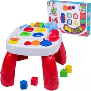 Imagem de Mesa Mesinha Divertida Didática Play Time Cotiplás, Colorido, Play Tim