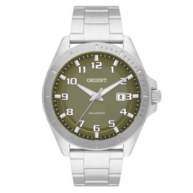 Imagem de Relógio Orient Masculino Ref: Mbss1507 E2sx Casual Solar Prateado