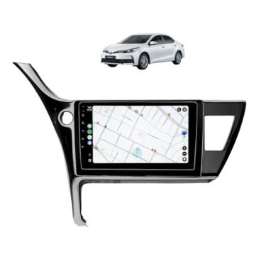Imagem de Kit Multimidia Corolla 2018/2019 GLI 9 Pol Carplay AndroidAuto USB BT FM - Roadstar 908BR