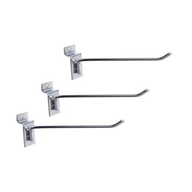 Imagem de Gancho Expositor Para Painel Canaletado 4,76mm de 20 Cm 10 Peças