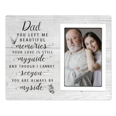 Imagem de SteadStyle Presentes de luto para perda do pai – porta-retrato memorial, presente de simpatia para a perda do pai, presentes em memória de um ente querido, presente de simpatia para foto de 12 x 17 cm
