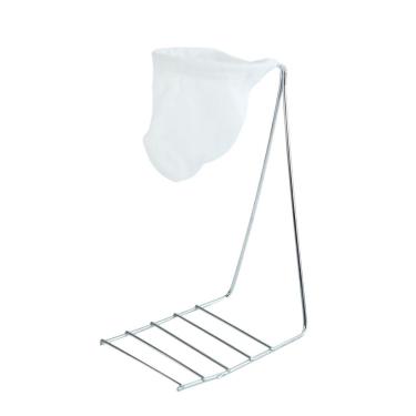 Imagem de Coador de Café Pano 21cm com Suporte Metal - Tudo em Caixa