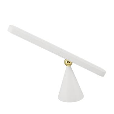 Imagem de Lâmpada de Mesa Geométrica Criativa Lâmpada de Levitação Controle de Toque 360 ​​° Rotação 3 Níveis de Brilho 3 Temperatura de Cor 800mAh USB Type C Luz de Mesa Magnética para