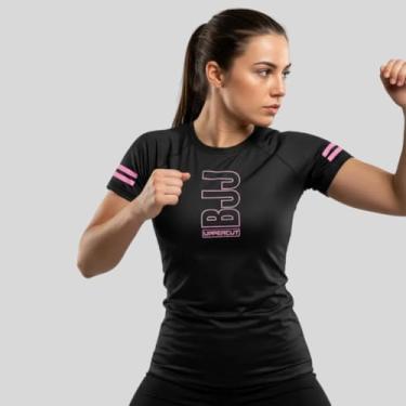 Imagem de Rash Guard Jiu Jitsu MMa Feminina Uppercut (Jiu Vertical Rosa, G)