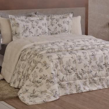 Imagem de Edredom Solteiro Coberdrom Top Line Estampado Hipercal-sherpa 2 Peças - Capri