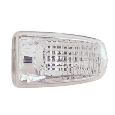 Imagem de Lente Pisca Cristal Lisa Metalizada Moto Titan Sem Parafuso - GVS