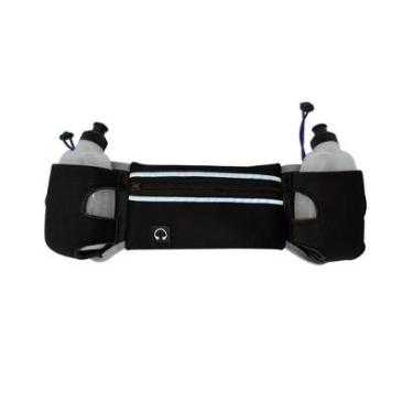 Imagem de Cinto de Hidratação Neoprene Pochete Esportiva Corrida Caminhada Garrafa de Água-Unissex