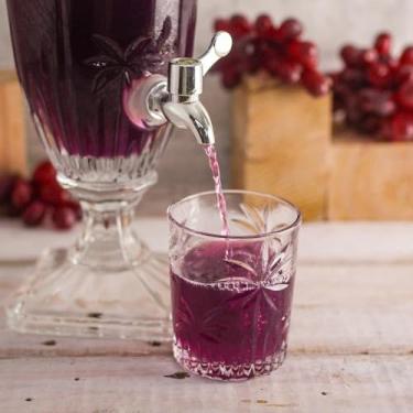 Imagem de WOLFF - Conjunto 6 Copos Baixos Palm Tree 340ml Cristal Ecológico