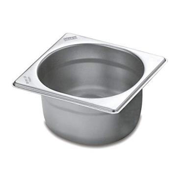 Imagem de Conjunto de Cubas 20 peças Tramontina GN 1/6 em Aço Inox sem Alças Profundidade 100 mm - Aço 304