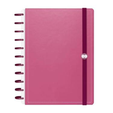 Imagem de Caderno Iscool Disc Inteligente 140 Folhas Solid Metallic Mauve G+