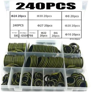 Imagem de Anel De Vedação De Borracha Hidráulica De Alta Pressão, Gaxeta De Plug