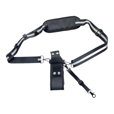 Imagem de Generic Estojo para rádio com suporte para cinto, bolsa anti-balanço, suporte versátil e para microfone, coldre para rádio, ideal para policiais e