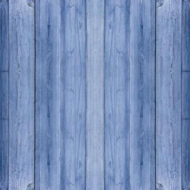 Imagem de Papel De Parede Madeira Azul
