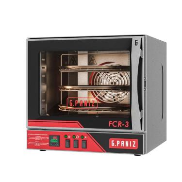 Imagem de Forno Convector Gpaniz Elétrico Rotativo de Mesa 3 Bandejas Monofásico 220V FCR 3