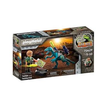Imagem de Playmobil - Deinonychus Pronto Para Batalha - Dino Rise - 70629