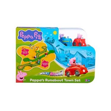 Imagem de Peppa Pig - Carrinhos Peppa e George Trem e Estrada com Som