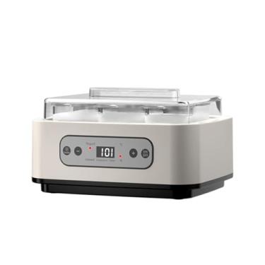 Imagem de Bothyi Máquina de Iogurte Automática para Fazer Natto, Fácil de Usar com 6 Potes de Vidro, Ideal para Fazer Iogurte Caseiro em Casa