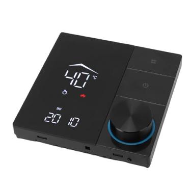 Imagem de Yunseity Termostato WiFi para Casa, Termostato Touchscreen Programável de 7 Dias Com Controle de APP, Interruptor Inteligente do Painel de Controle de Temperatura da água para