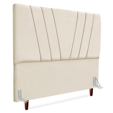 Imagem de Cabeceira Queen 160 cm Com Frame Belgica Suede Artte