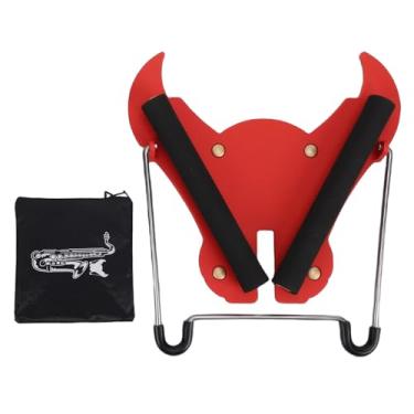 Imagem de Keenso Suporte para Trombone, Suporte para Saxofone, Suporte Dobrável para Saxofone Alto ABS Em Aço Inoxidável Com Bolsa de Armazenamento, para Exposição de Estúdio de Saxofone Alto