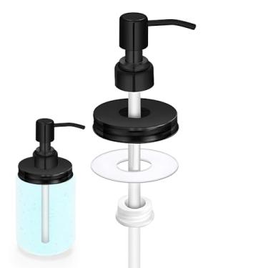 Imagem de 1 Pack Dispenser de Xarope Jarro Mason com Tampa Selagem Grau Alimentar Alimentos Hermético para Mel Molhos Salada Café