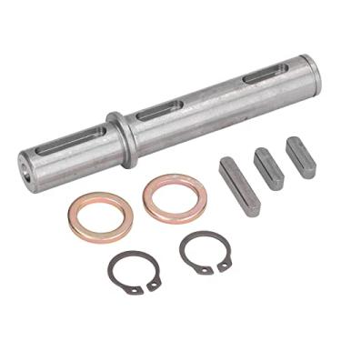 Imagem de Luqeeg Eixo de Saída da Caixa de Engrenagens Sem-fim Aço de Liga de Alta Dureza 18 Mm de Diâmetro 128 Mm de Comprimento para Motor de Passo NMRV040, Produtos de Transmissão de Energia de Transmissão