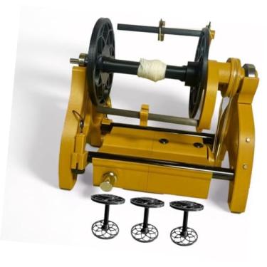 Imagem de Kit de roda giratória elétrica profissional de 12 V, controle de velocidade variável, roda giratória para iniciantes sem manutenção - para artesãos faça você mesmo. (ouro)