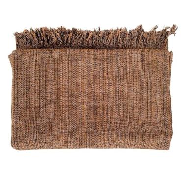 Imagem de Manta de Algodão Grande para Sofá Casal King 3,00X1,80M Grande 2,40X1,80m Pop pequena 2,20X1,50M sua casa(Brownie mesclado)