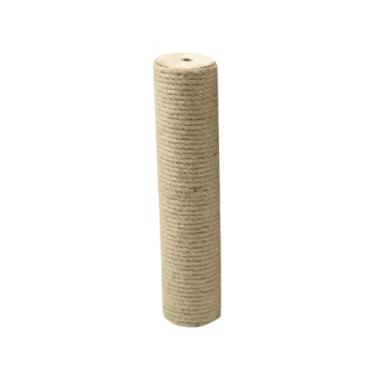 Imagem de Arranhador para Gatos Poste de Sisal com Brinquedo - Resistente, Anti-Raspagem de Móveis, Ideal para Gatos Domésticos de (REFIL DO POSTE DO ARRANHADOR.)