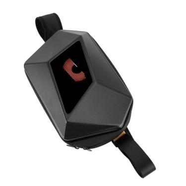 Imagem de Luocute Bolsa Tipo Estilingue LED, Tela Colorida DIY Programável, Bolsa Crossbody à Prova de água Com Alça de Ombro Ajustável, para Propaganda de Viagens Ao Ar Livre
