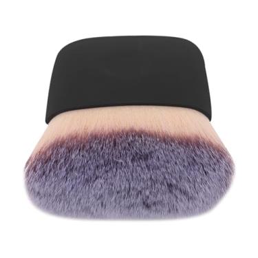 Imagem de Generic Pincel Multifuncional de Maquiagem para Cabelos Macios para Maquiagem de Base Perfeita, para Iniciantes e Profissionais, Fibra, Preto (Preto)