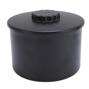 Imagem de Dioche Dispensador de Tiras de Pescoço, Barbeiro, Suporte de Rolo de Papel, Lenço Descartável de Plástico, Recipiente de Papel para Salão de Beleza, Preto, Durável e Sanitário