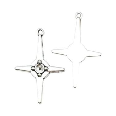 Imagem de Pingentes De Sol, Lua E Estrela 20pcs Em Liga Para DIY Joias, Pulseira