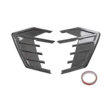 Imagem de Capa De Ventilação De Entrada De Ar Em Fibra De Carbono Para Carro, 2 