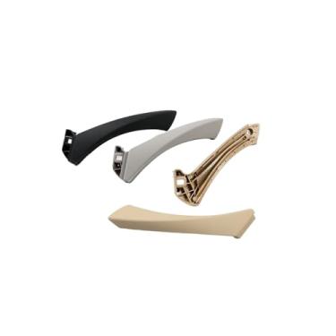 Imagem de Maçaneta interna da porta compatível com BMW Série 3 2005-2009 2010 2011 2012 E90 E91 316 318 320 325 328 330 335(Beige(one the left))