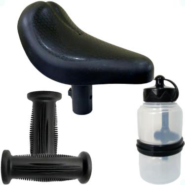Imagem de Kit selim Garrafinha Punho Para Bicicleta do Aro 12 Nathor-Unissex