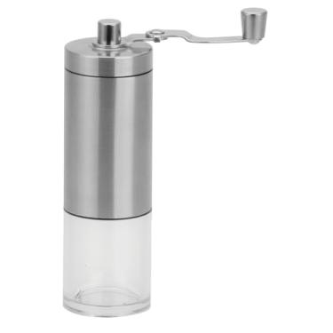 Imagem de Moedor De Café Manual Em Aço Inox E Cerâmica Com Ajuste De Moagem Portátil Grãos - 18 * 5.2cm, Ideal for Coffee-Loving Brazilians