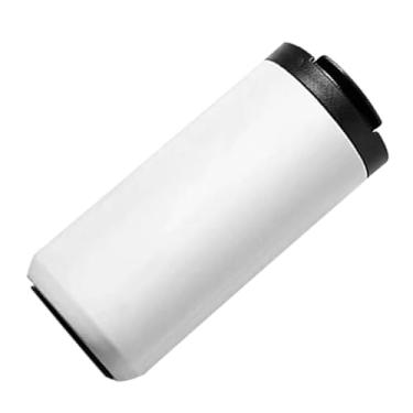 Imagem de ZJchao Caneca de café de Aço Inoxidável Isolada Com Canudo 400ml Caneca de Viagem à Prova de Vazamento para Camping Carro Escritório Copo Térmico de Aço Inoxidável Durável (Branca)