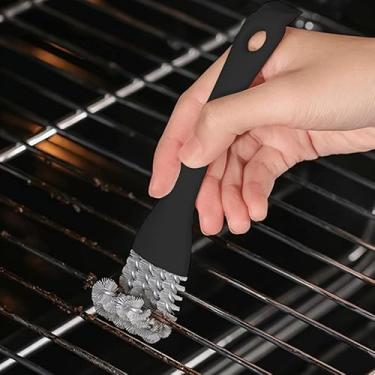 Imagem de 1 escova de limpeza multifuncional de fogão para cozinha e churrasqueira externa, esfregão de lacunas não elétrico