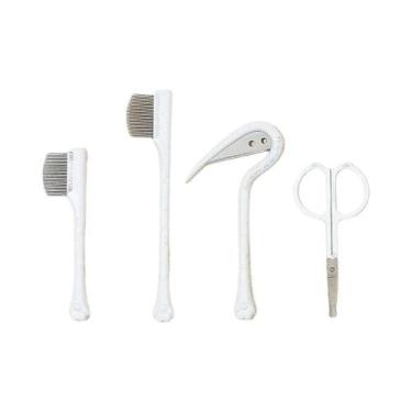 Imagem de Conjunto De Escovas De Limpeza Facial Para Pets 4 Peças Para Remoção D